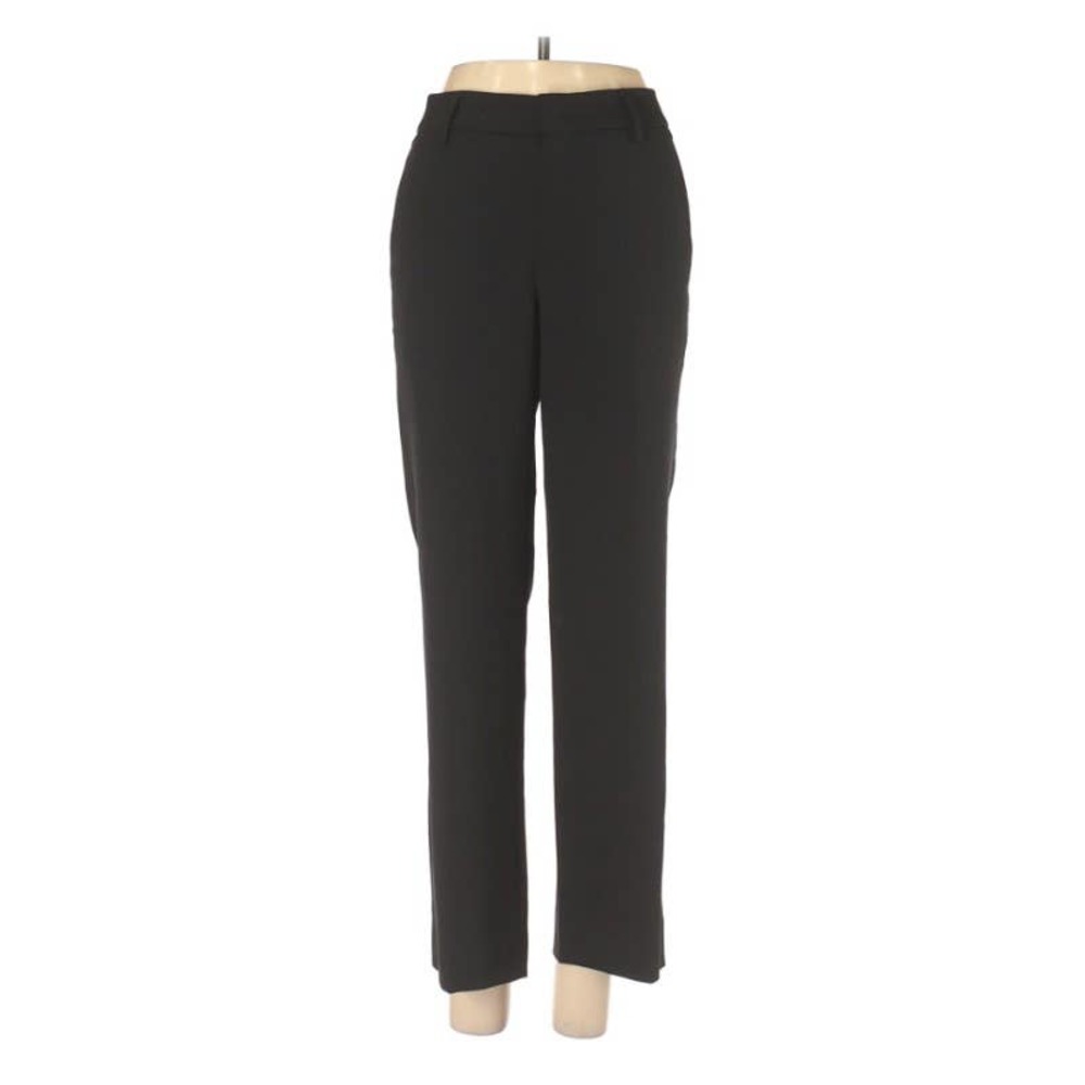 Vince Black Mid Rise Capri length Career Pants Sz 6